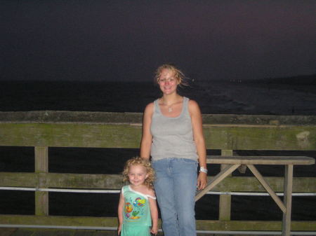 Gabbi and her mommy in S. Carolina