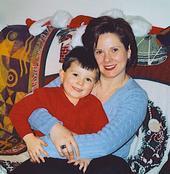 Mom & Ben, Christmas 2007