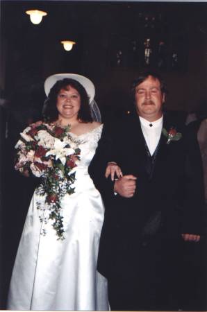 Our wedding day - May 1999