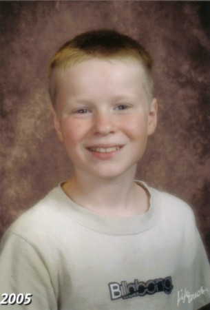 My son, Brandon 2005