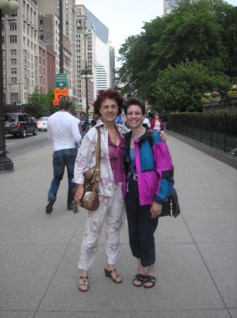 Keri Mendenhall with Brian's Mom in May,2008!!