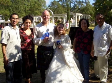 Les Jacobs, Jennifer, Kelly (my husband), Nat (me), and Mr. & Mrs. Jacobs