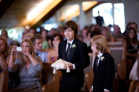 My boys in my niece's wedding: May 2008