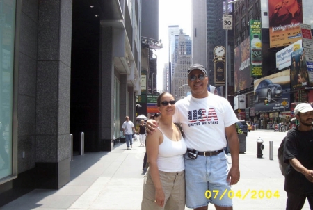 In Time Square New York