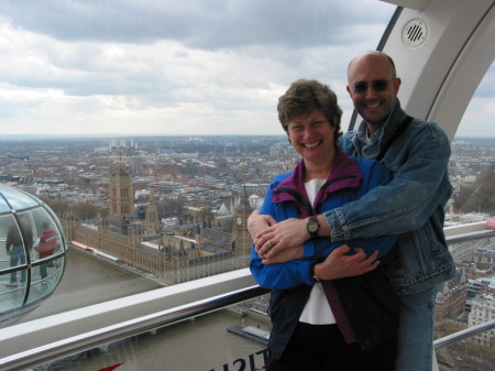 Millenium Wheel over London 2004