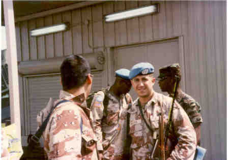 Returning from Somalia 1993