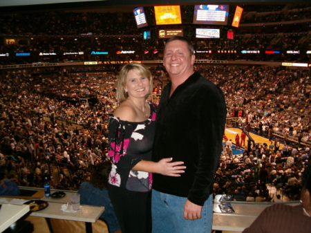 Suite at the Mavs Game