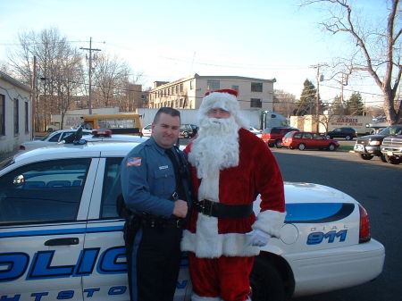 Meeting Santa before Xmas 2005