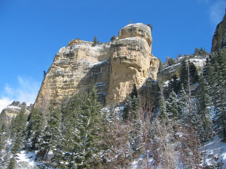 Hwy 14 Canyon in February