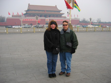 Jeanine & Tom Tiananmen Square China