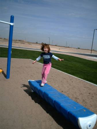 Meghan at the park