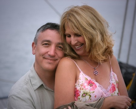 Kickin' it with my guy at the beach August 2005.