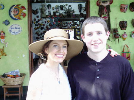 me and Luke in Zihuatanejo 1/2006