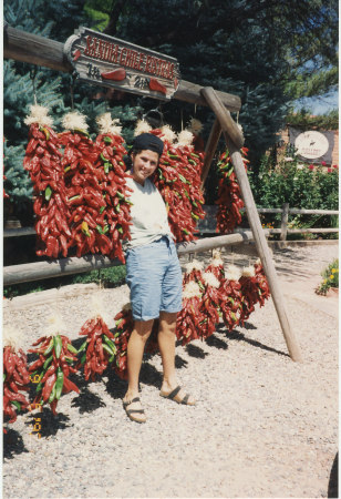 Adreana visiting Sedona AZ 1992