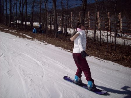 Kristen - Snowboarding 2008