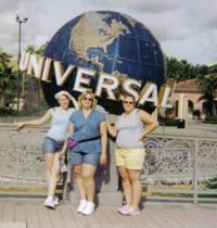 Me and the girls at Universal