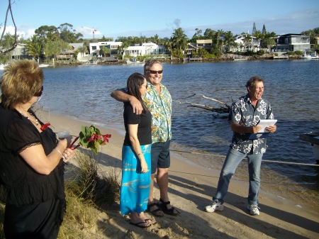 Our 10th Anniversary on the Noosa River