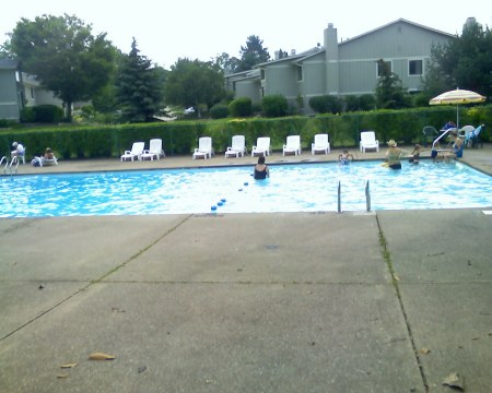 Our pool at the condos
