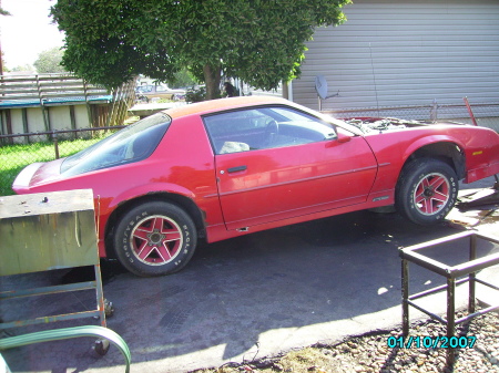 my new project turbo camaro