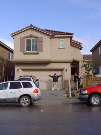 My husband and our first home