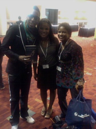 me, ma, and gospel singer Deitrick Hadden