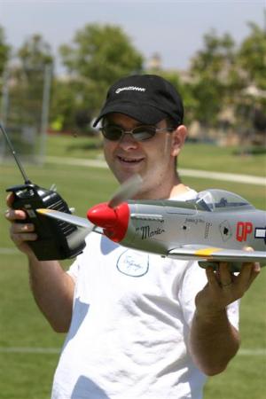 Myself with an RC Plane