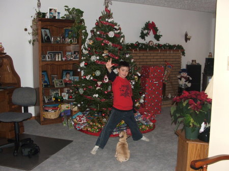 My son, Mark - Christmas 2005