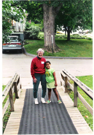 Mom and granddaughter Melanie