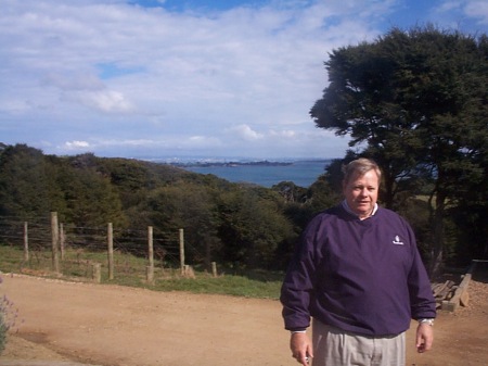 Steve in beautiful New Zealand