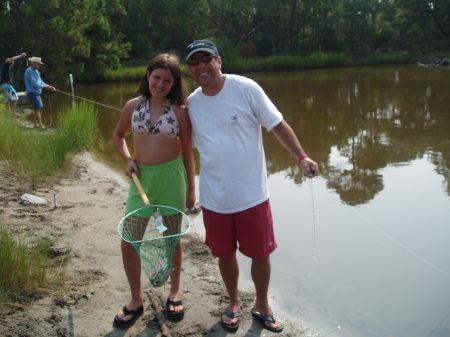 Crabbing in Kiawah Summer '05