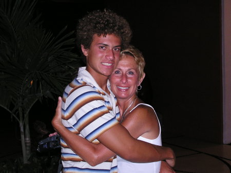 Me & my oldest son Nick - Mexico 2005