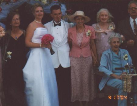 George & Megs wedding, 2004