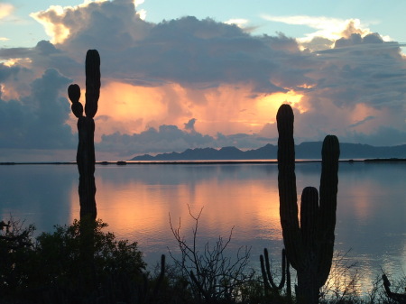 Sunrise off the Sea of Cortez