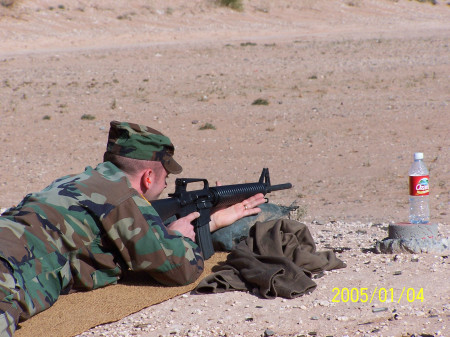 Qualifying with my M16A2