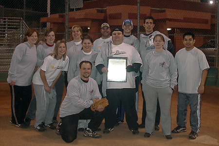 Eric's Softball team
