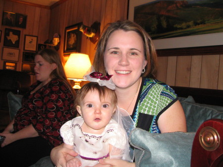 Madison & I at Christmas 2007