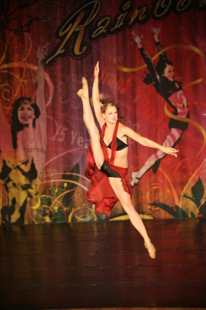 McKenzie in Dance competition