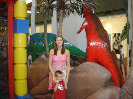 Me and Kody at the Mall of America