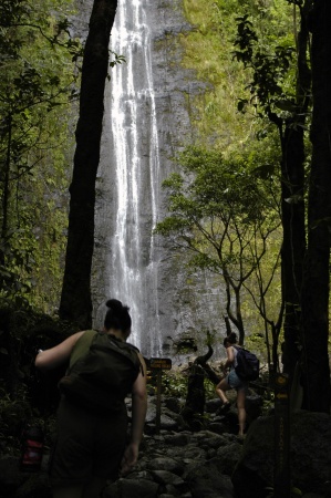 Top of Monoa Falls