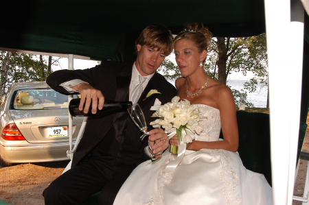 Our oldest daughter, Lisa and her new husband, Craig - Sept. 10th, 2005