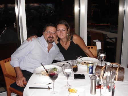 me and da wife in Dubai