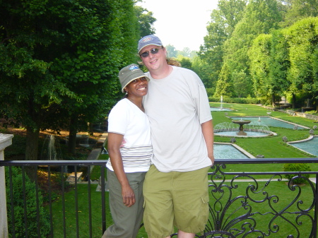 Novia & I at Longwood Gardens, PA