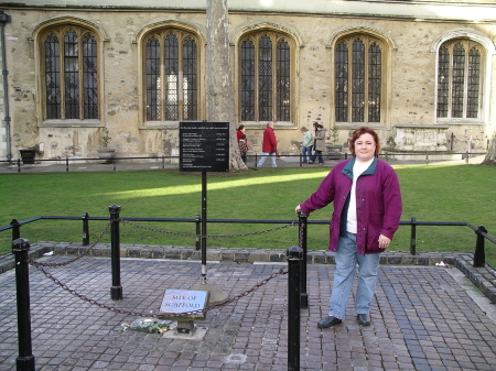 Me at the Tower of London