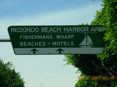 Sign to King Harbor