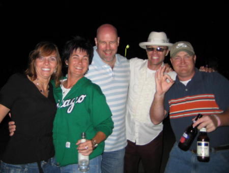 my wife, sister, jeff heckman, some dude, me