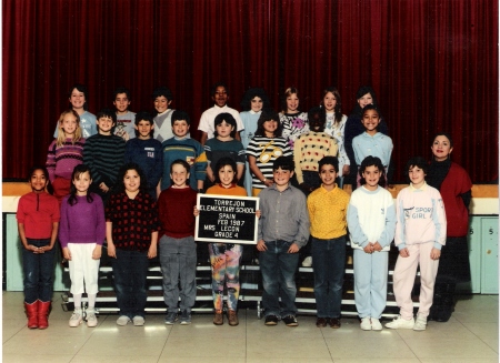 1987 mrs lecons class 4th grade