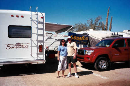 Family came down for NASCAR 2007