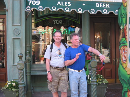 My brother Ken and me in Orlando