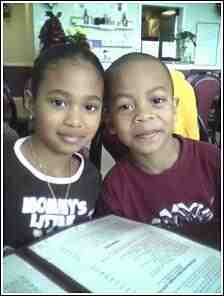 My Imahni & Little Brandon