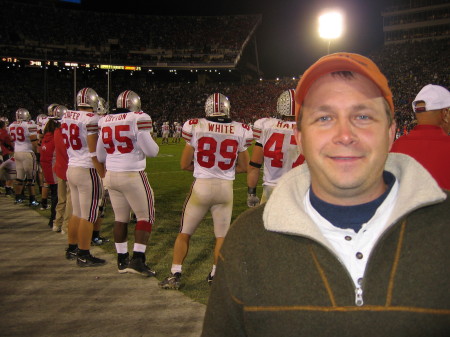 Sideline pass for the Ohio State v Penn State game